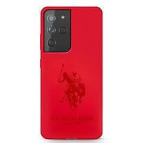 Чехол для телефона U.S. Polo Assn. USHCS21LSLHRTRE, красный цв., Samsung