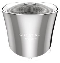 Bezvadu skaļrunis Creative WOOF3, sudraba krās.