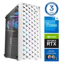 Stacionarus kompiuteris Intop AQUA i5-13400F, DDR5 32 GB, SSD 500 GB, Geforce RTX 3060 12 GB GDDR6