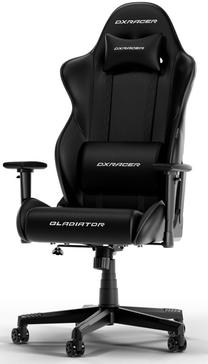 Игровой стул DXRacer Gladiator L N23, 57 x 66 x 135 см, черный цв.