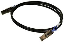Adapteris HP MiniSAS HD to MiniSAS 716191-B21 Mini SAS 26pin Male, Mini SAS 26pin Male, 2 m, melna krās.