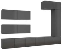 TV staliukas VLX 3079557, pilka sp., 30 cm x 80 cm x 30 cm