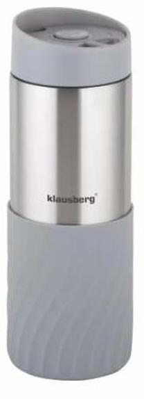 Termopuodelis Klausberg 7634, 0.42 l, sidabro sp./pilka sp.
