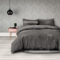 Gultas veļas komplekts AmeliaHome Basic, pelēka krās., 70 x 90 cm, 140 x 200 cm