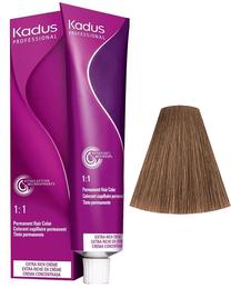 Matu krāsa Kadus Professional Permanent Color, medium blonde brown red krās., 7/75, 60 ml