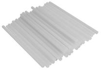 Klijų strypelis Bigstren, 30 cm x 1.1 cm, balta sp., 1 kg
