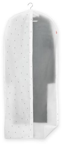 Rūbų maišas Rayen, 150 cm x 60 cm, skaidri sp.