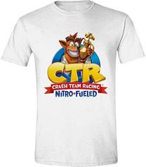 Футболка, мужские Licenced Crash Team Racing, белый цв., l