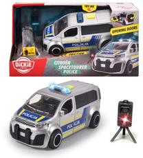 Игрушечная полицейская машина Simba Dickie Toys Citroen Spacetourer, серебристый цв./черный цв.