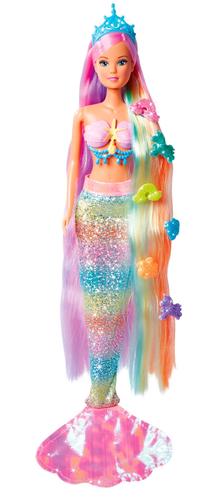 Кукла Simba Steffi Love Rainbow Mermaid 105733610, 29 см, многоцветный