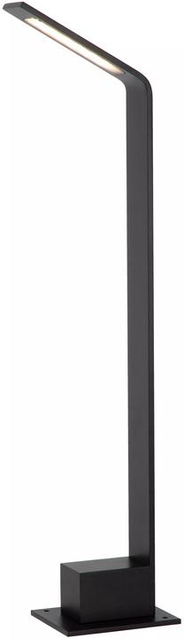 Pastatomas lauko šviestuvas Lucide Lawford, 6W, LED, IP54, juoda sp., 15 cm x 60 cm