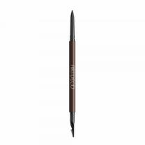 Uzacu zīmulis, ar birsti Artdeco Ultra Fine Brow Liner, deep brunette krās. 12