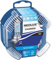 Automobilio lemputė Neolux, halogeninė, mėlyna sp., 12 V