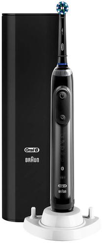 Elektrinis dantų šepetėlis Braun Oral-B Genius X 20100S, juoda sp.