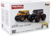 Rc visureigis Lean Toys Bus LN9026, juoda sp./geltona sp.