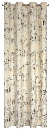 Nakts aizkari ZKPR-02, zelta krās./krēmkrāsa, 140 cm x 250 cm