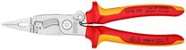 Žnyplės elektros instaliacijai Knipex 13 96 200, 200 mm