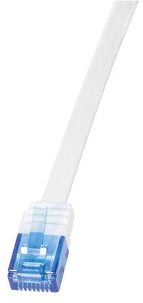 Laidas Logilink RJ-45 8P8C, RJ-45 8P8C, 0.25 m, balta sp.