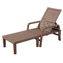 Lauko gultas Garden Line ZUM6416, šviesiai ruda sp., 192 cm x 66 cm x 33 cm