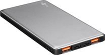 Lādētājs-akumulators (Power bank) Goobay, 15000 mAh, melna krās./pelēka krās.
