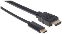 Vads Manhattan USB-C, HDMI, 1 m