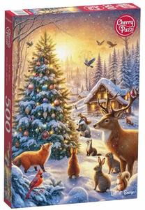Пазл CherryPazzi Let It Snow, 50 см x 34.5 см, 500 шт., многоцветный