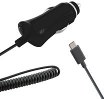Automobilinis įkroviklis Ksix, USB-C, juoda sp.