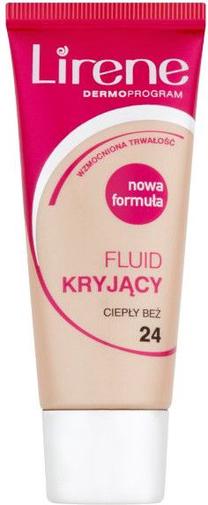 Makiažo pagrindas Lirene Complete Coverage, warm beige s., 24, 30 ml