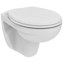 Туалет, подвесной Ideal Standard Eurovit, с крышкой, 355 мм x 520 мм