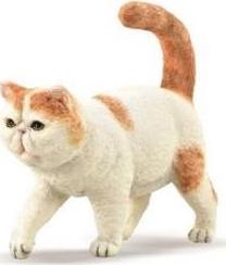 Фигурка-игрушка Collecta Exotic Shorthair 88937, 6.2 см, коричневый цв./белый цв.
