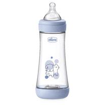 Bērnu pudelīte Chicco Perfect 5 Boy, 240 ml, 2 mēn., zila krās.