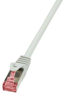 Провод Logilink CAT 6 S/FTP CQ2102S RJ-45 8P8C, RJ-45 8P8C, 15 м, серый цв.