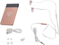 Vadu austiņas Guess Headset Power Bank Bundle Pack, rozā krās.