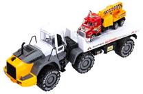 Žaislinis automobilių vilkikas Autotransporter Power Truck, įvairių spalvų