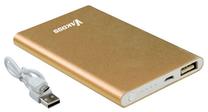 Lādētājs-akumulators (Power bank) Vakoss, 5000 mAh, zelta krās.
