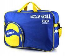 Bumbu soma Mikasa Volleyball Bag, zila krās./dzeltena krās.