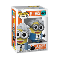 Žaislinė figūrėlė Funko POP! Despicable Me 4 J-Hope 421, 9 cm, mėlyna sp./geltona sp.