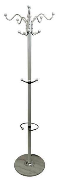 Drabužių kabykla 28185, 177 cm, balta sp.