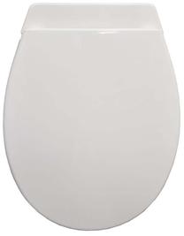 Unitazo sėdynė su dangčiu Sepio 100, balta sp., 46.5 cm x 36.2 cm