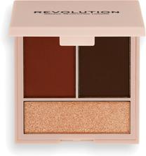 Veido kontūravimo paletė Makeup Revolution London Face Powder Contour Compact, medium, 7 g