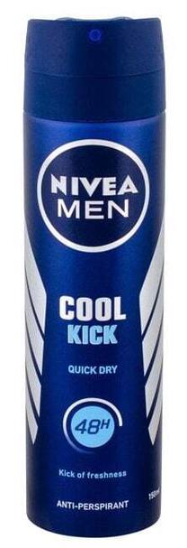 Vyriškas dezodorantas Nivea Cool Kick 48h, 150 ml