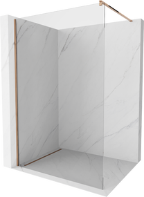 Dušo sienelė Mexen Kioto Walk-in, 85 cm x 200 cm, rose gold sp./grūdintas