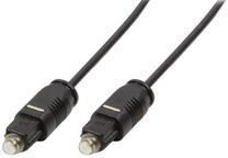 Vads Logilink Optical Cable Toslink to Toslink Toslink, Toslink, 5 m, melna krās.
