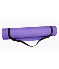 Fitnesa un jogas paklājs, violeta krās., 183 cm x 61 cm x 1 cm