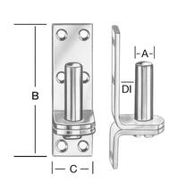 Kinnitusdetail väravatele Vorman, 1.3 cm