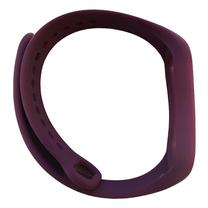 iWear universalus silikoninis dirželis, skirtas „Smart Bracelet“ modeliams – SM6 SM7 SM8 / Xiaomi Mi Band 5 6 7 Violetinė