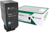 Тонер Lexmark 75B20C0, синий цв.