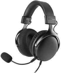 Vadu spēļu austiņas Sharkoon Headset B2, melna krās.