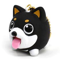 Брелок для ключей Jibber Pet Dog 20060, белый цв./черный цв.