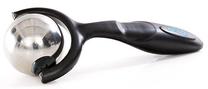 Ķermeņa masieris Gymstick Cold Massager 72031, 18.5 cm x 8 cm, melna krās./hroma krās.